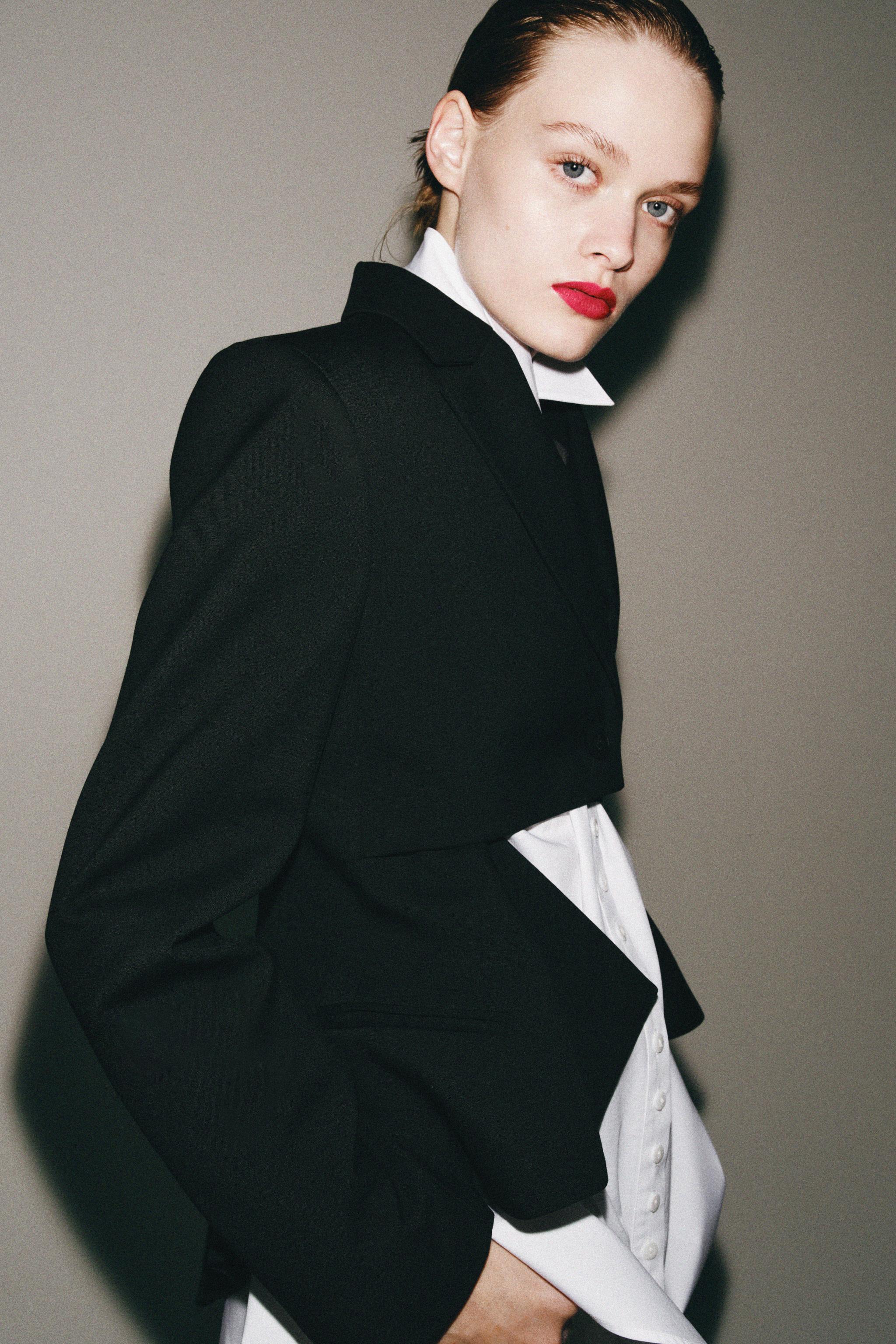 ZW COLLECTION ASYMMETRIC BLAZER